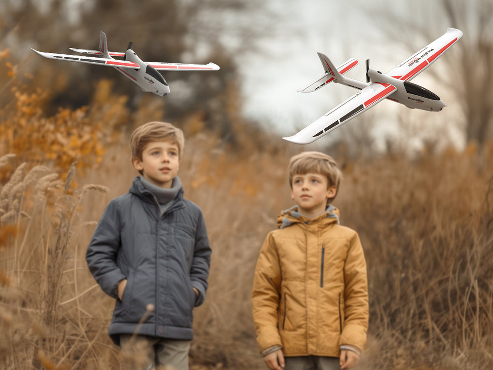 VolantexRC Ranger 600S Beginner RC Glider RTF - 4CH Stunt Plane with XPilot Stabilization