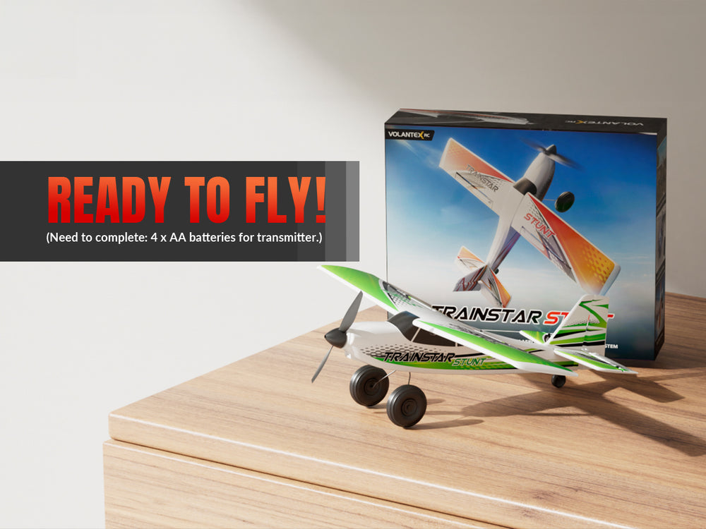 VOLANTEXRC 500MM TrainStar STUNT Brushless with update motor 76804-Green