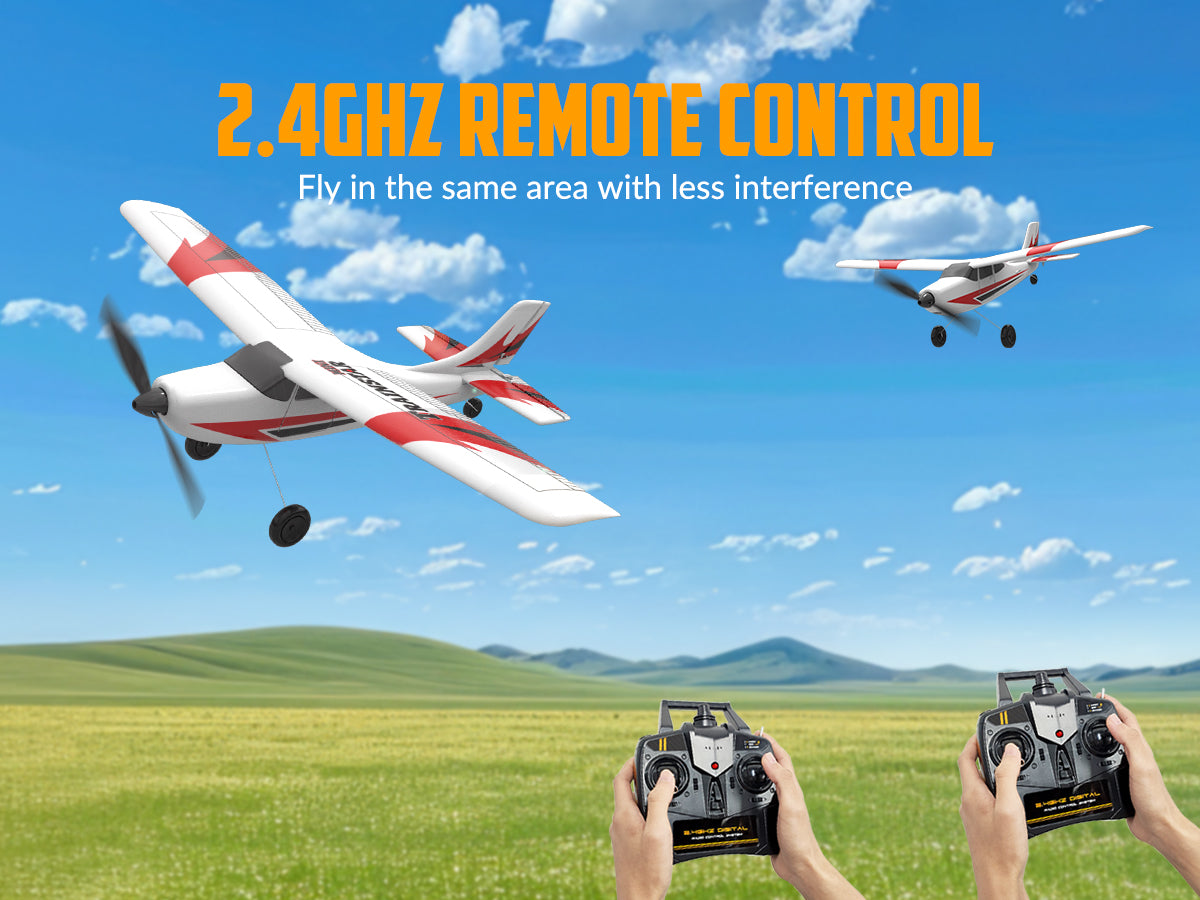 VOLANTEXRC Trainstar Mini (RTF) 3CH 400mm for Beginners (15.7'') 76101 RED