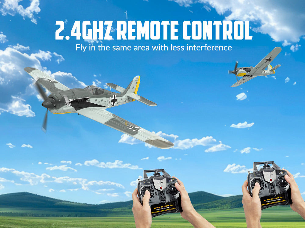 VOLANTEXRC FW190 Warbird: The Ultimate Beginner RC Fighter Plane