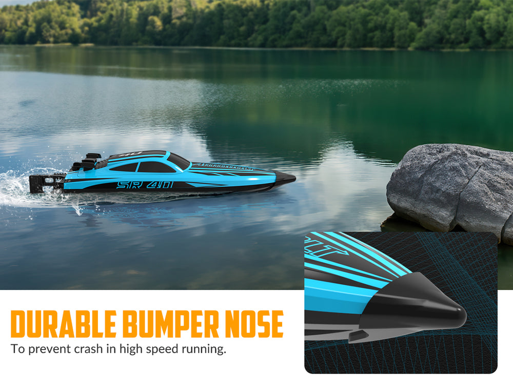 VOLANTEXRC Arrobolt SR40 Brushless 30+MPH Fast RC Boat (797-5)