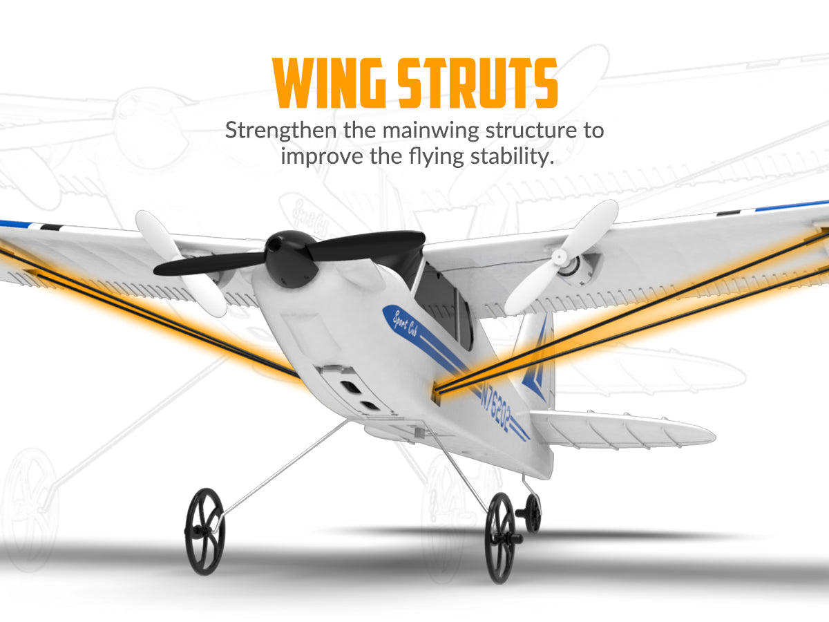 EXHOBBY Sport Cub 2channels Beginners Easy Fly 76202 Blue