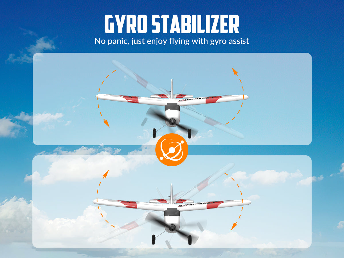 VOLANTEXRC Trainstar Mini (RTF) 3CH 400mm for Beginners (15.7'') 76101 RED