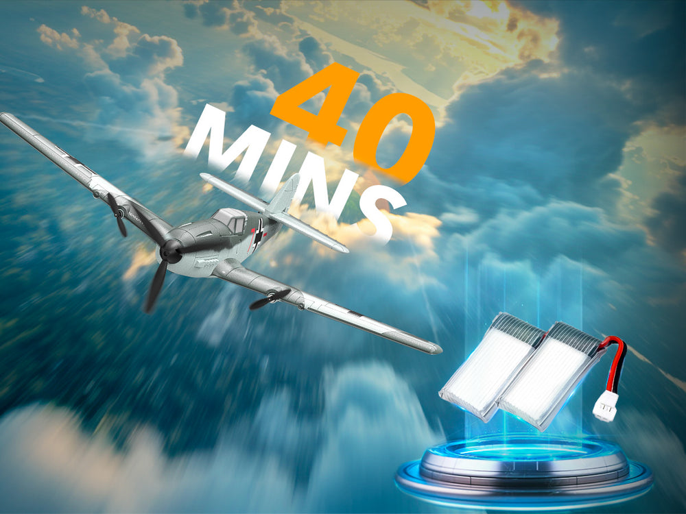 VOLANTEXRC BF109 (RTF) 3CH 400mm for beginners (15.7'') 76206