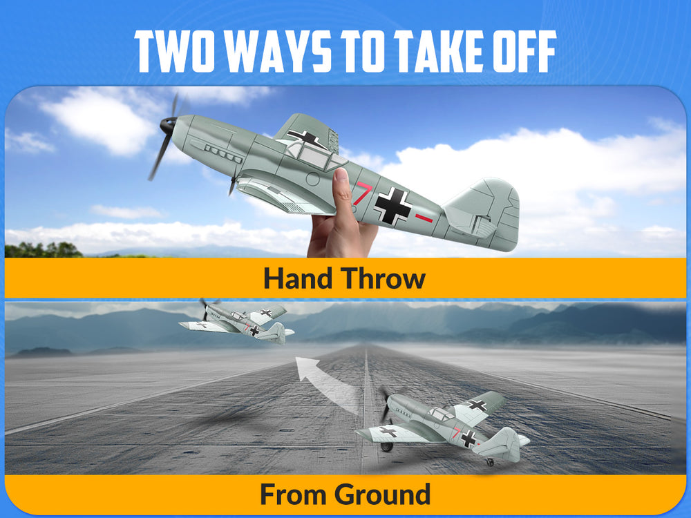 VOLANTEXRC BF109 (RTF) 3CH 400mm for beginners (15.7'') 76206