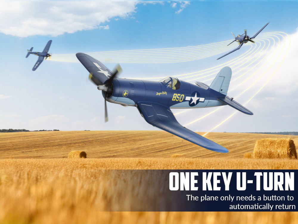 VOLANTEXRC Brushless RC Plane Corsair F4U - 500mm RTF