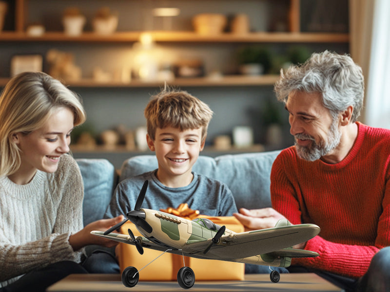 VOLANTEXRC Spitfire (RTF) 3CH 400mm with Gyro (15.7'') 76205