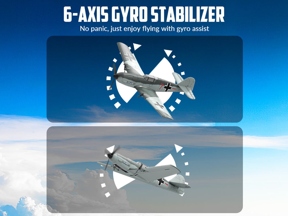 VOLANTEXRC BF109 (RTF) 3CH 400mm for beginners (15.7'') 76206