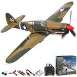 VOLANTEXRC P40 Warhawk RC Plane 4CH RTF with XPilot Stabilization