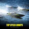 VOLANTEXRC Vector 30: 30mph High-Speed RC Boat with Self-Righting & Reverse