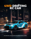 RACENT 1:20 RC Drift Car 4WD - Dual Motor Precision Control