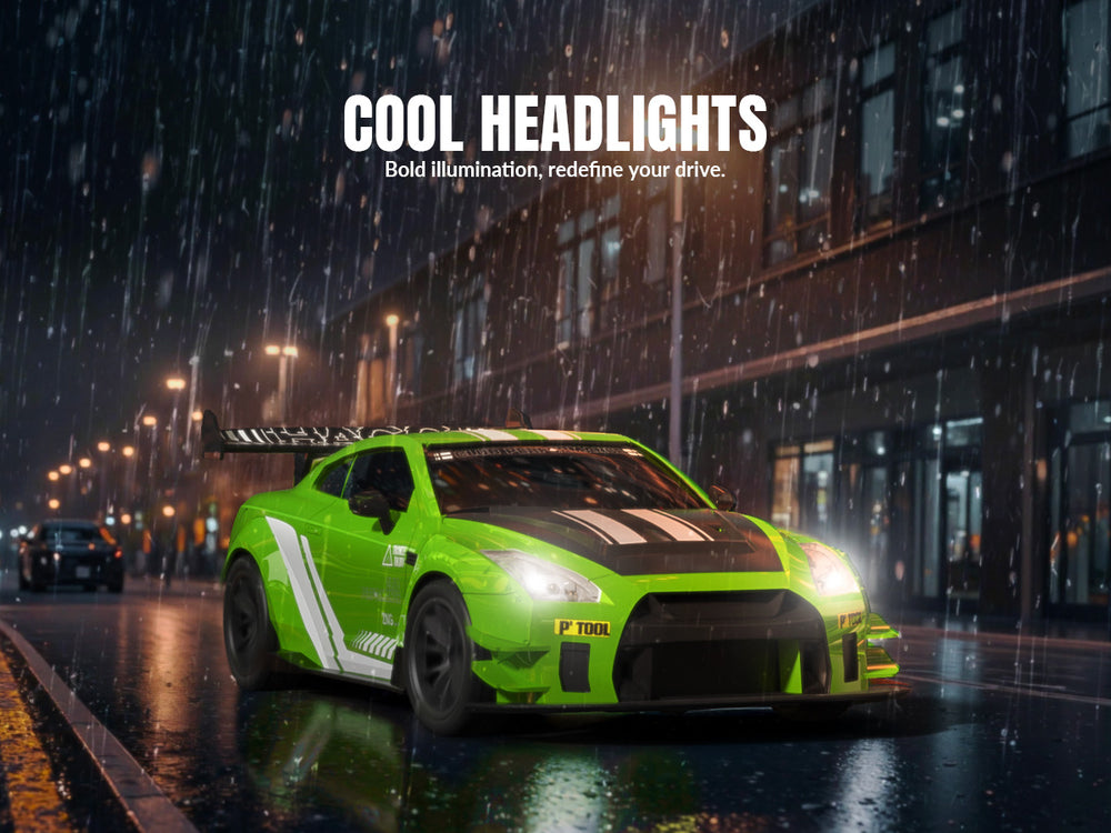 RACENT 1:20 RC Drift Car 4WD with Nitro Mist & Double Batteries