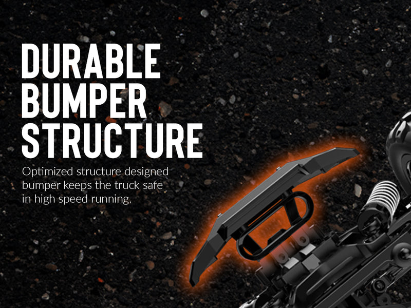 Racent 1:16 30MPH 4WD Off-Road RC Monster Truck Red (With Green Car Shell)