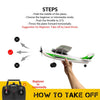 VOLANTEXRC Trainstar Mini 3CH RC Airplane RTF with XPilot Gyro (2 Batteries)