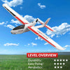 VolantexRC Ranger 600S Beginner RC Glider RTF - 4CH Stunt Plane with XPilot Stabilization