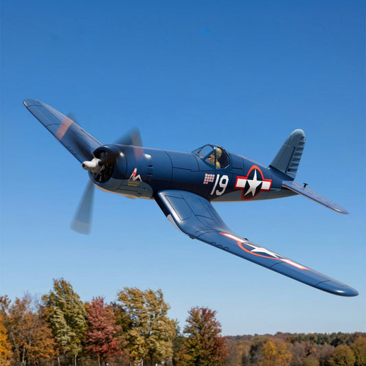 VOLANTEXRC Brushless RC Plane Corsair F4U - 500mm Remote Control Airplane RTF
