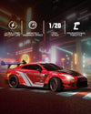 RACENT 1/20 4WD RC Drift Car - Mist Exhaust & Proportional (RED)