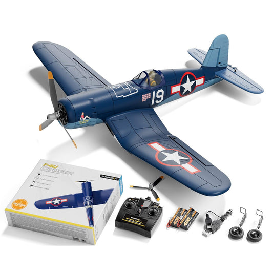 VOLANTEXRC Brushless RC Plane Corsair F4U - 500mm Remote Control Airplane RTF