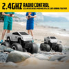 STEMTRON 1:16 Amphibious RC Car - All-Terrain Waterproof Stunt Truck