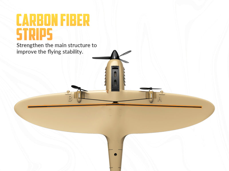 VOLANTEXRC Spitfire (RTF) 3CH 400mm with Gyro (15.7'') 76205