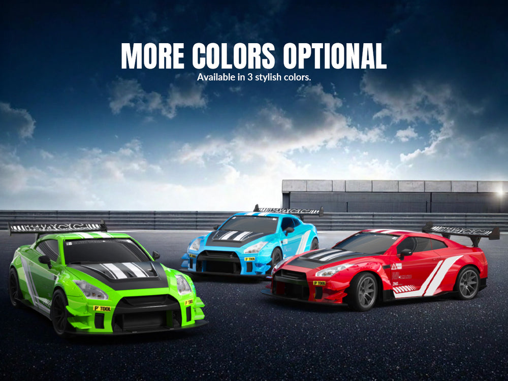 RACENT 1:20 RC Drift Car 4WD with Nitro Mist & Double Batteries