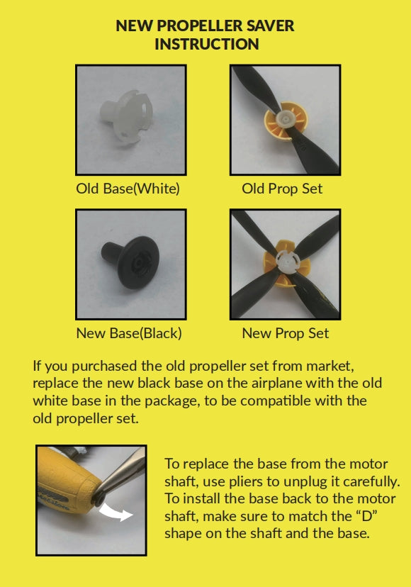 4 Pcs Prop Saver Shaft Adaptor (old version) for 761series