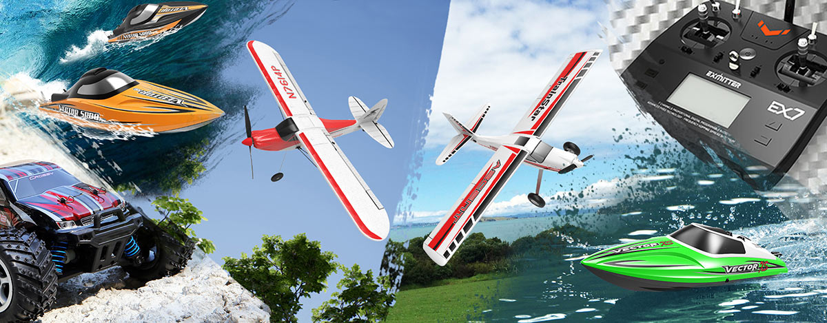EXHOBBY RC planes boats cars and trucks store