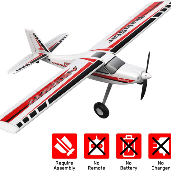 Main Wing Set for RC Airplane Trainstar Ascent - EXHOBBY