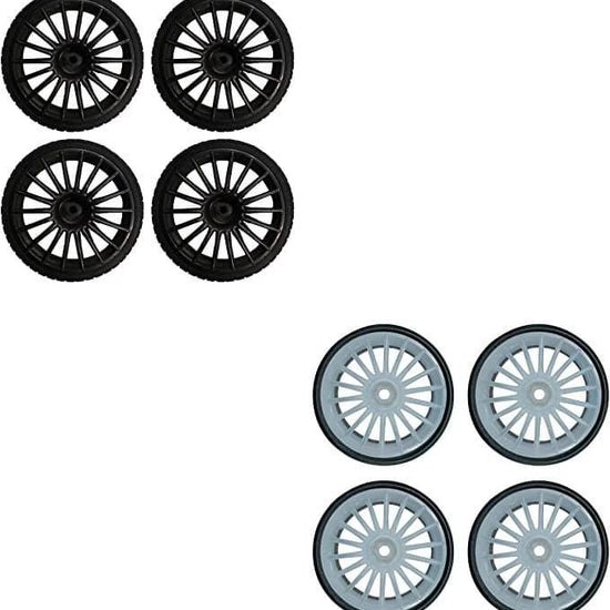 4 Pieces Car Wheels and 4 Pieces Drifting Wheels for RC Drfiting Car 1/14.