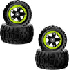 4 Pieces Truck Wheels for RC Truck Crossy 1/16 (RED).