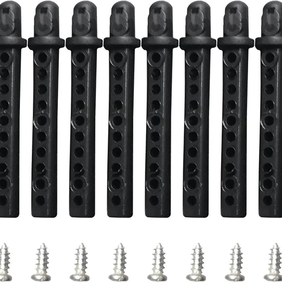 8 Pieces Plastic RC Car Body Post Mounts for RC Drfiting Car 1/14.